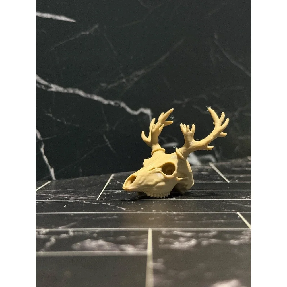 Miniature Vegan Reindeer Skull